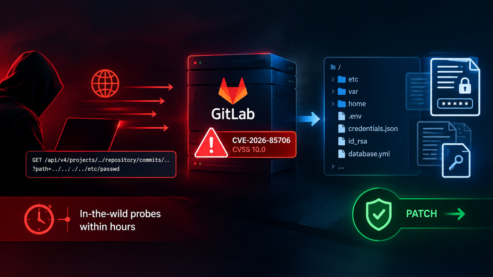 GitLab CVSS 10 Path Traversal Flaw Draws In-the-Wild Probes Within Hours